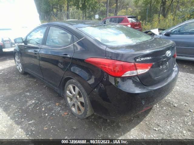 2012 Hyundai Elantra Limited Pzev VIN: KMHDH4AE4CU318174 Lot: 37964607