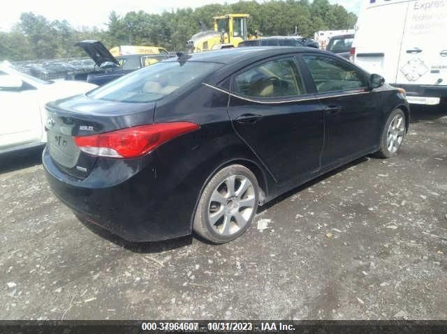 2012 Hyundai Elantra Limited Pzev VIN: KMHDH4AE4CU318174 Lot: 37964607