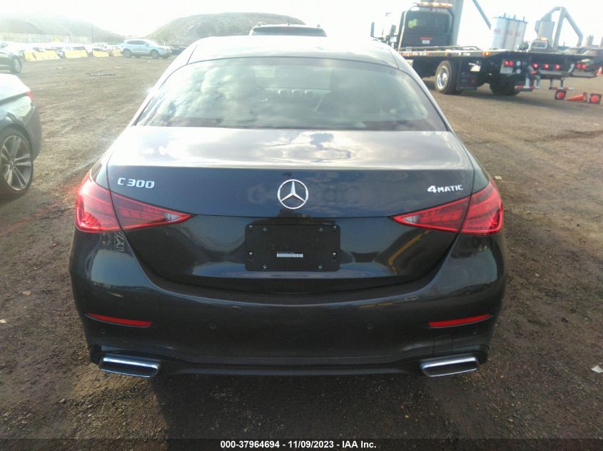 2023 Mercedes-Benz C 300 VIN: W1KAF4HB1PR123883 Lot: 37964694