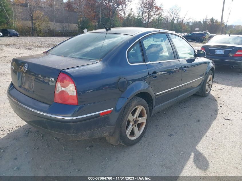 2004 Volkswagen Passat Glx VIN: WVWRH63B94P206690 Lot: 37964760