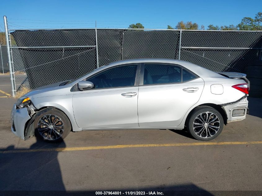 2015 Toyota Corolla S Plus VIN: 5YFBURHE9FP259649 Lot: 37964801