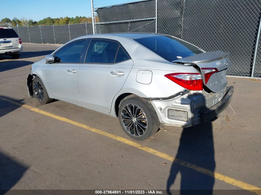 2015 Toyota Corolla S Plus VIN: 5YFBURHE9FP259649 Lot: 37964801