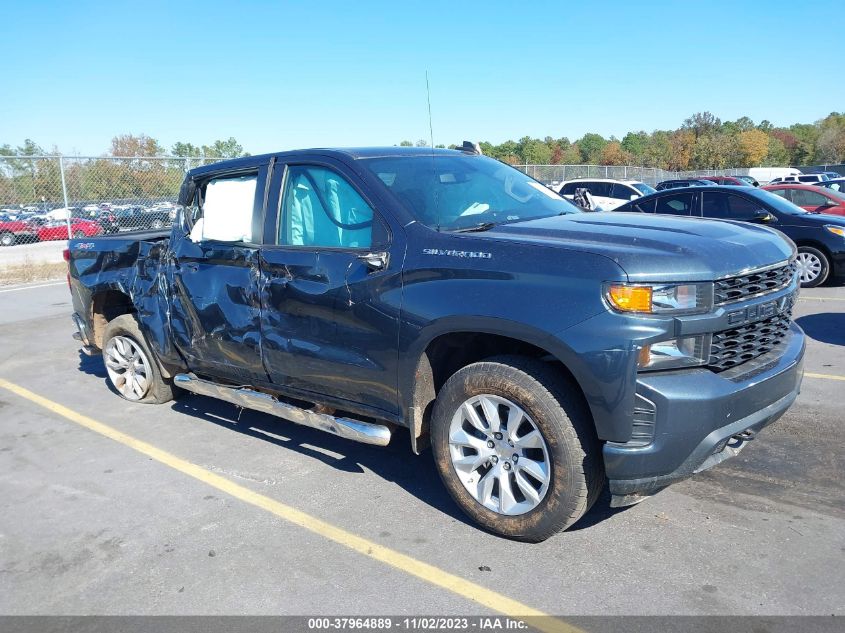 2019 Chevrolet Silverado 1500 Silverado Custom VIN: 1GCPYBEH6KZ220162 Lot: 37964889