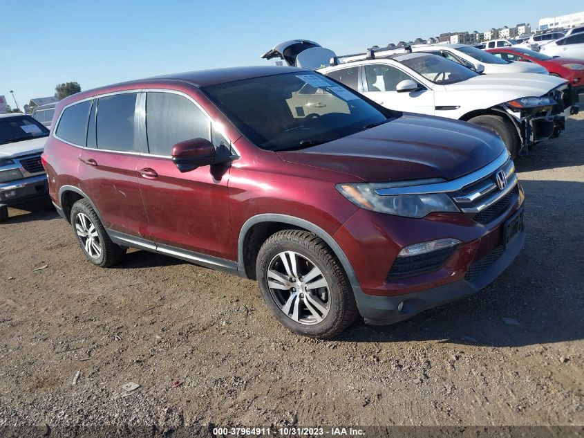 2018 Honda Pilot Ex VIN: 5FNYF5H31JB017907 Lot: 37964911