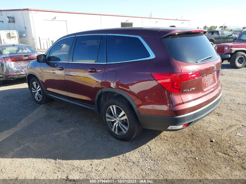 2018 Honda Pilot Ex VIN: 5FNYF5H31JB017907 Lot: 37964911