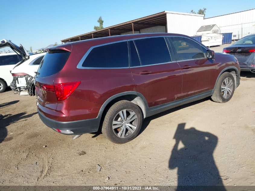 2018 Honda Pilot Ex VIN: 5FNYF5H31JB017907 Lot: 37964911