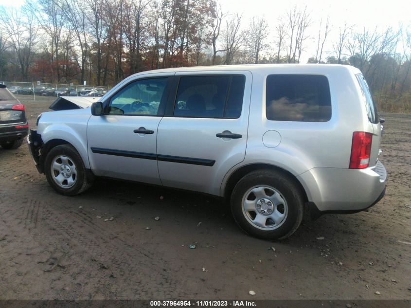 2015 Honda Pilot Lx VIN: 5FNYF4H23FB032725 Lot: 37964954