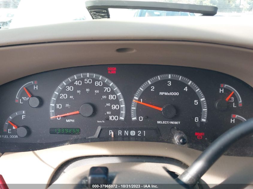 2002 Ford Expedition Eddie Bauer VIN: 1FMRU17L02LA21333 Lot: 37965072