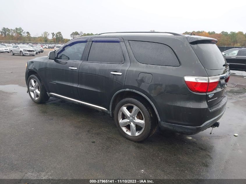 2011 Dodge Durango Citadel VIN: 1D7RD5GG7BC516651 Lot: 37965141