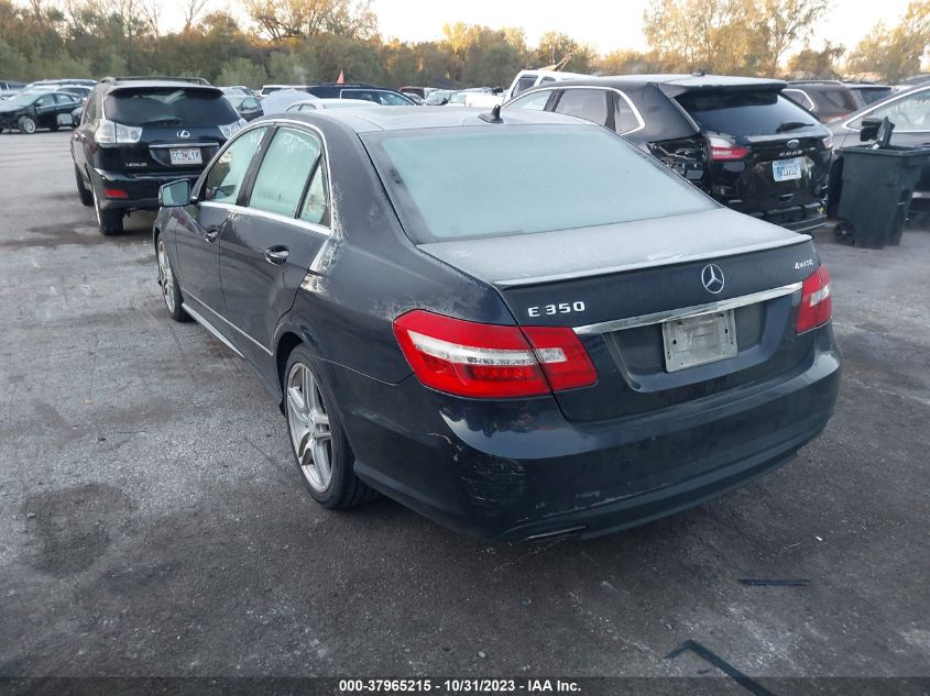 2011 Mercedes-Benz E 350 4Matic VIN: WDDHF8HB2BA404538 Lot: 37965215