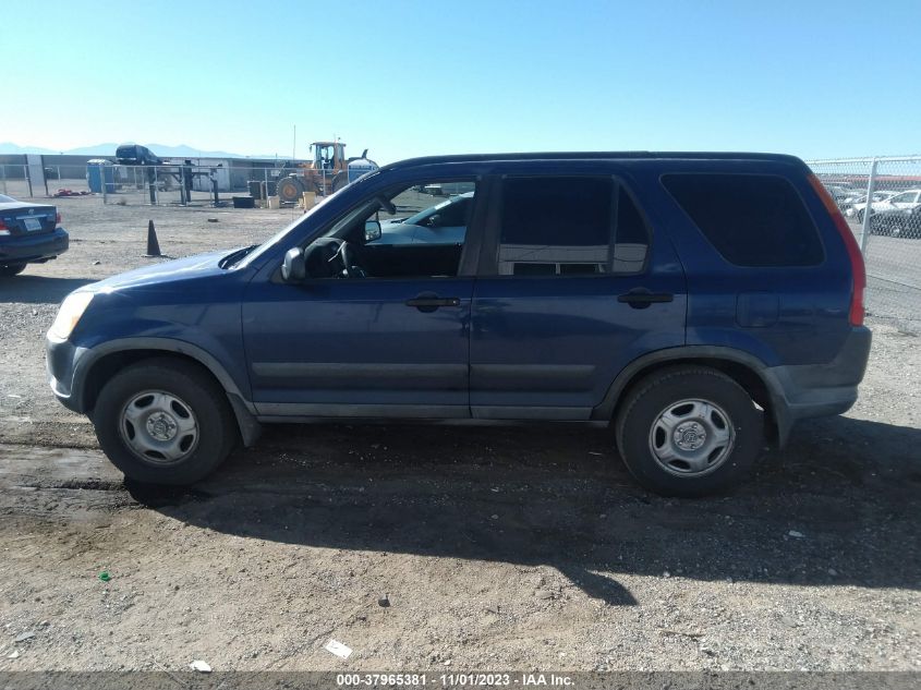 2004 Honda Cr-V Lx VIN: JHLRD68494C022544 Lot: 37965381