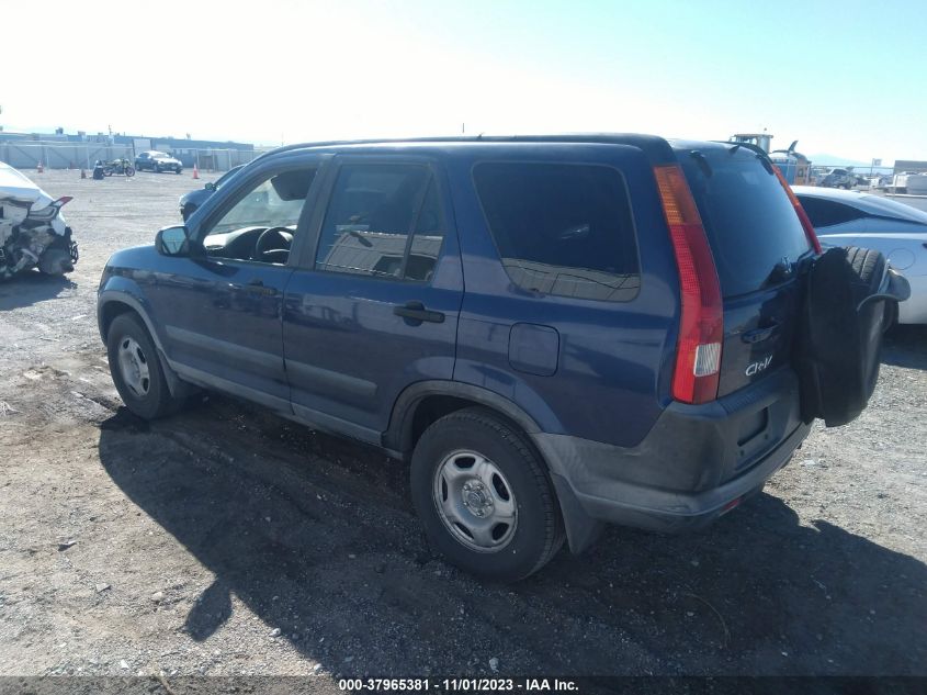 2004 Honda Cr-V Lx VIN: JHLRD68494C022544 Lot: 37965381