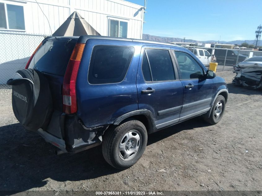 2004 Honda Cr-V Lx VIN: JHLRD68494C022544 Lot: 37965381