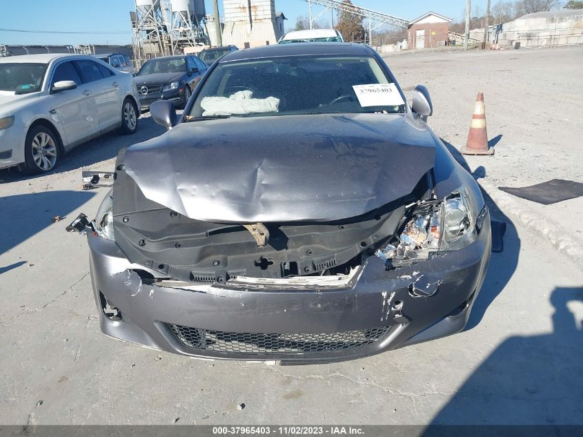 2006 Lexus Is 250 Manual/Auto VIN: JTHBK262065006429 Lot: 37965403