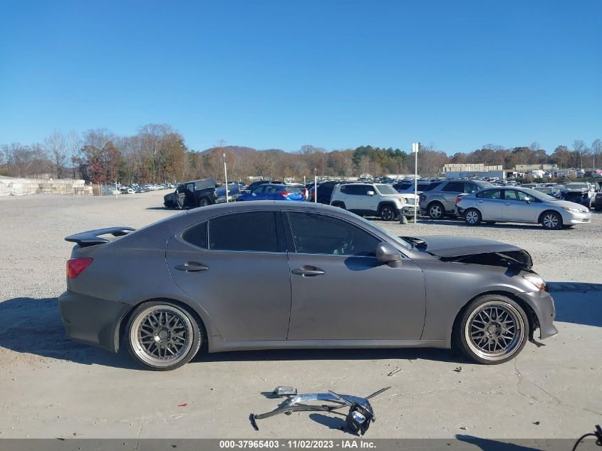 2006 Lexus Is 250 Manual/Auto VIN: JTHBK262065006429 Lot: 37965403