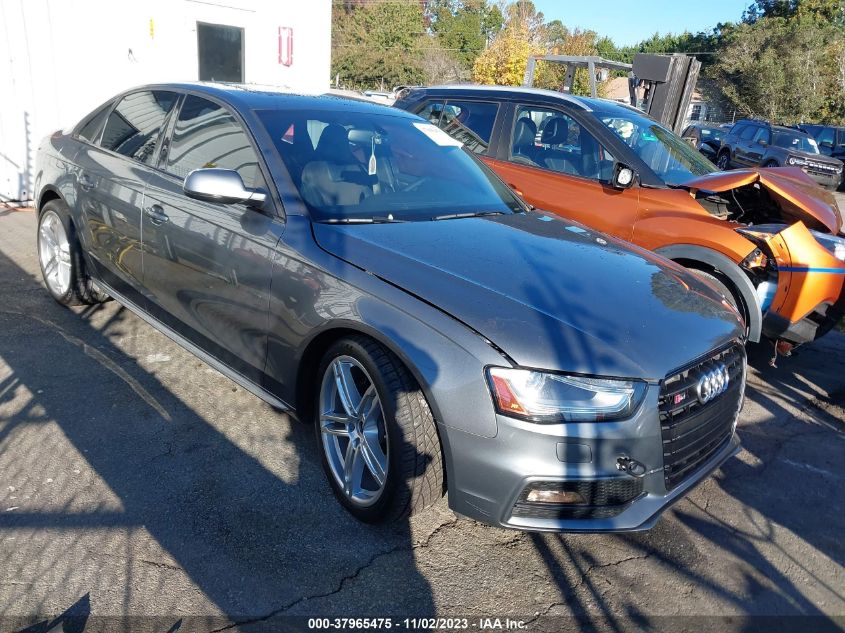 2015 AUDI S4 3.0T PREMIUM PLUS - WAUBGAFL9FA018752