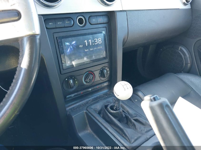 2007 Ford Mustang Gt Premium VIN: 1ZVHT82H975316910 Lot: 37965606