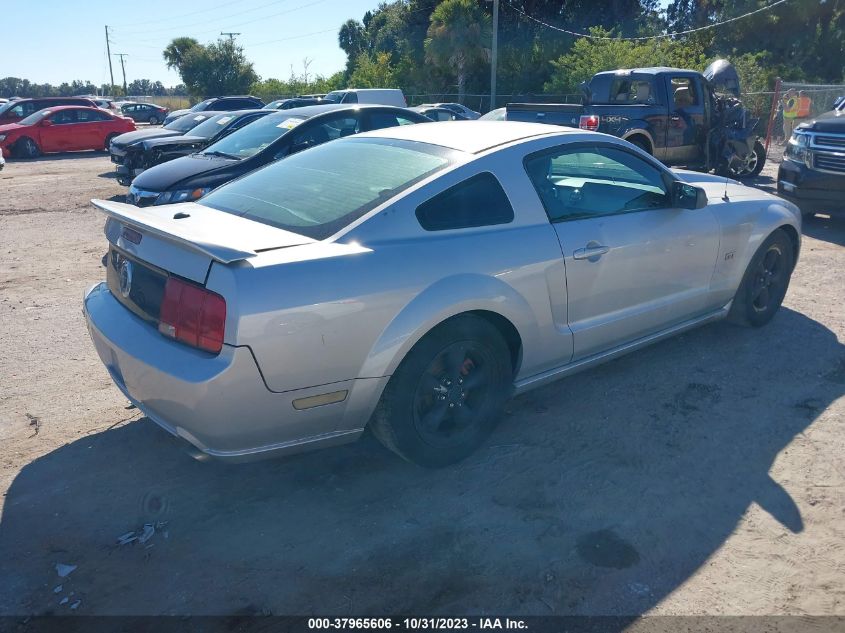 2007 Ford Mustang Gt Premium VIN: 1ZVHT82H975316910 Lot: 37965606