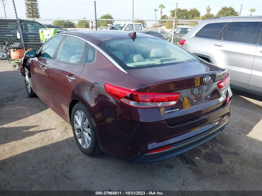 2016 Kia Optima Lx VIN: 5XXGT4L37GG060420 Lot: 37965611