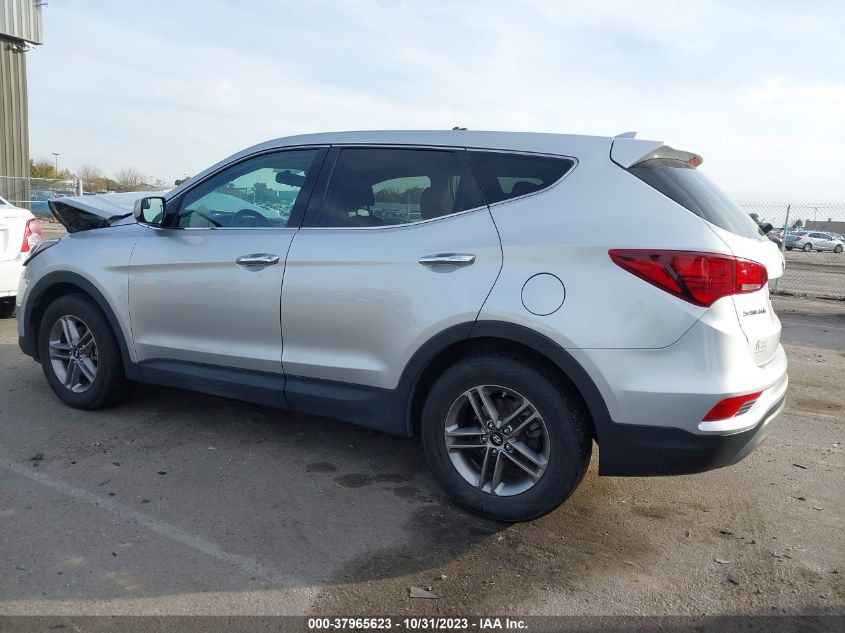 2017 Hyundai Santa Fe Sport 2.4L VIN: 5XYZTDLB7HG381662 Lot: 37965623