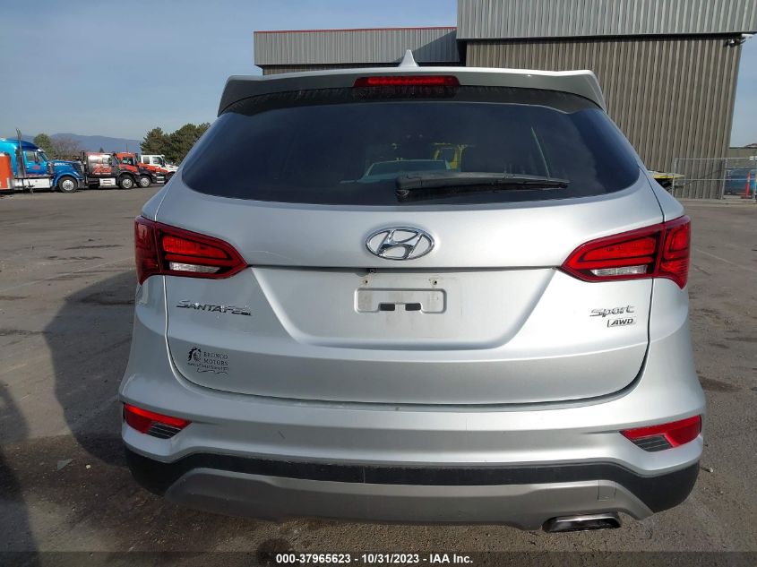 2017 Hyundai Santa Fe Sport 2.4L VIN: 5XYZTDLB7HG381662 Lot: 37965623