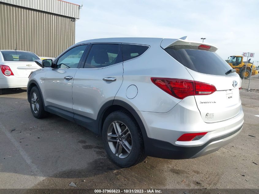 2017 Hyundai Santa Fe Sport 2.4L VIN: 5XYZTDLB7HG381662 Lot: 37965623