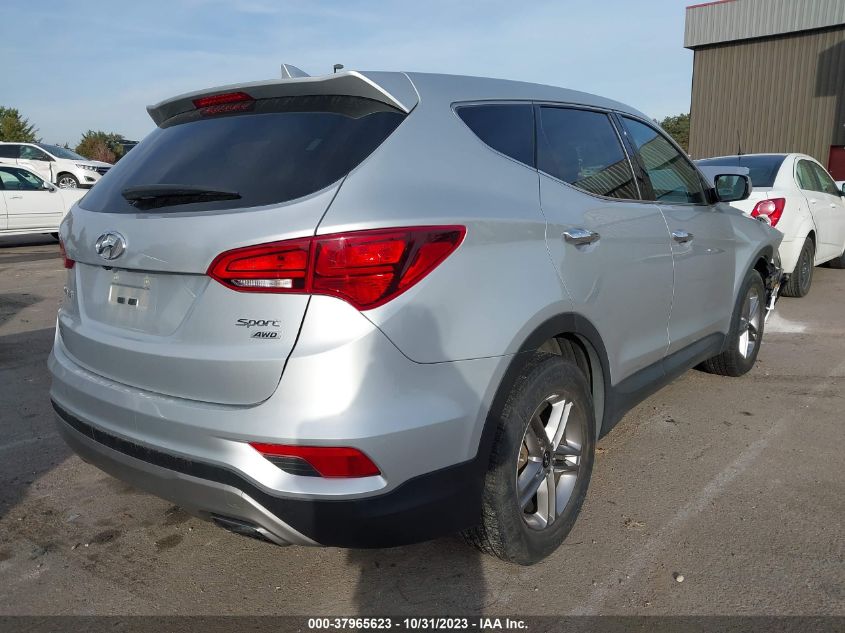 2017 Hyundai Santa Fe Sport 2.4L VIN: 5XYZTDLB7HG381662 Lot: 37965623