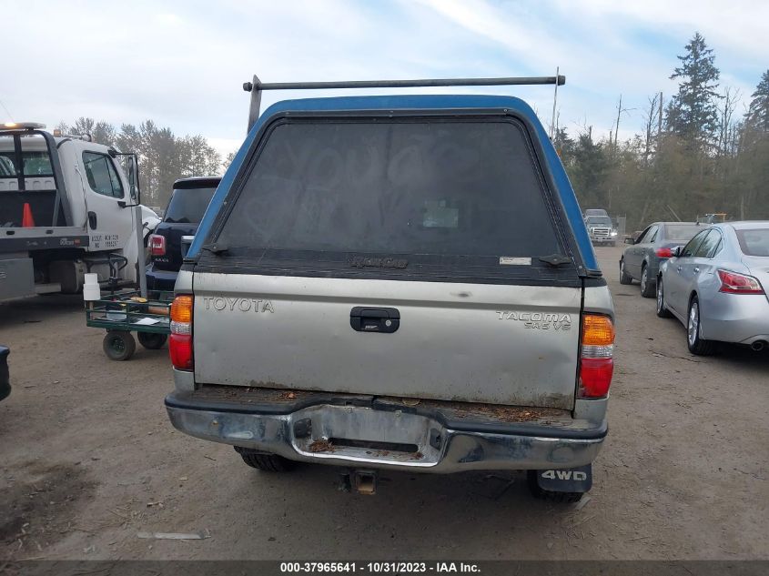 2004 Toyota Tacoma VIN: 5TEWN72N94Z449860 Lot: 37965641