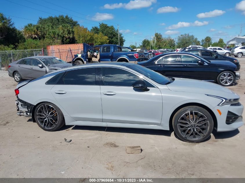 2022 Kia K5 Gt VIN: 5XXG44J80NG125147 Lot: 37965654