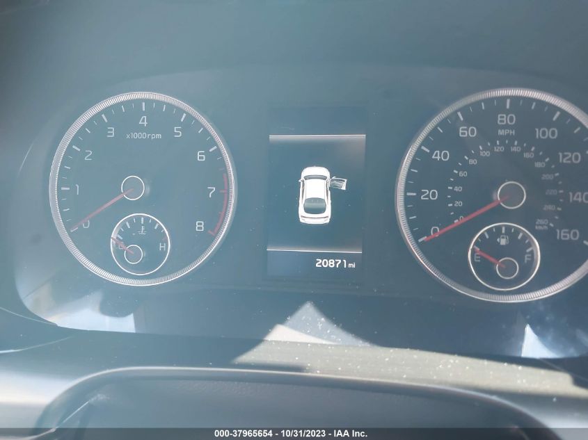 2022 Kia K5 Gt VIN: 5XXG44J80NG125147 Lot: 37965654