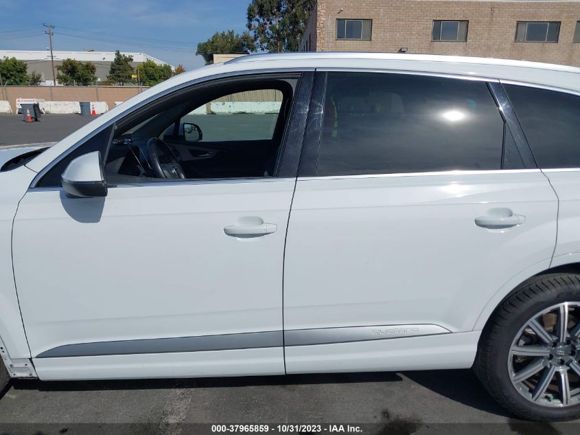 2018 Audi Q7 Premium VIN: WA1AHAF77JD022637 Lot: 37965859