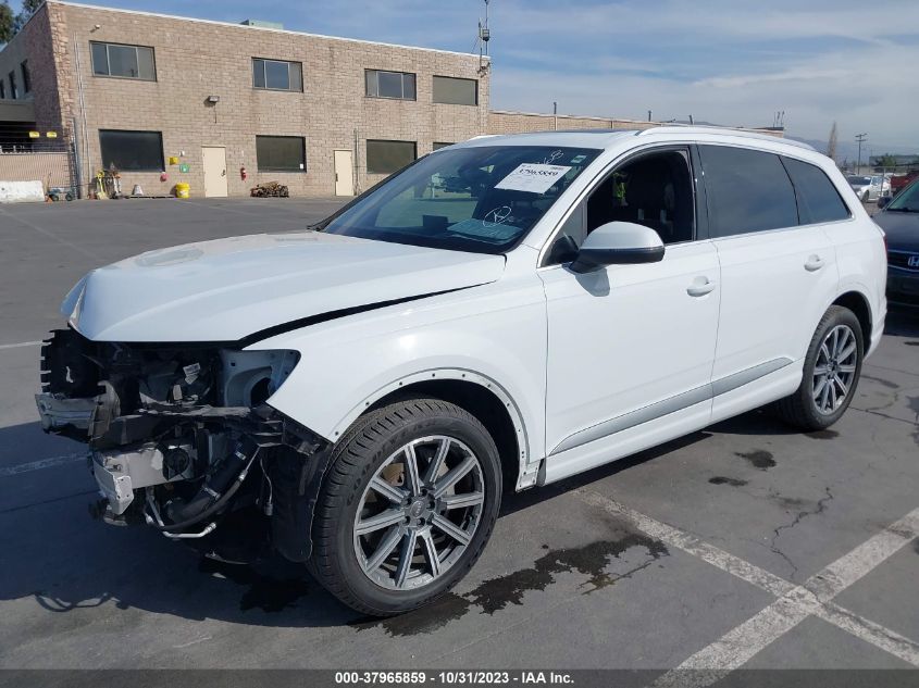 2018 Audi Q7 Premium VIN: WA1AHAF77JD022637 Lot: 37965859