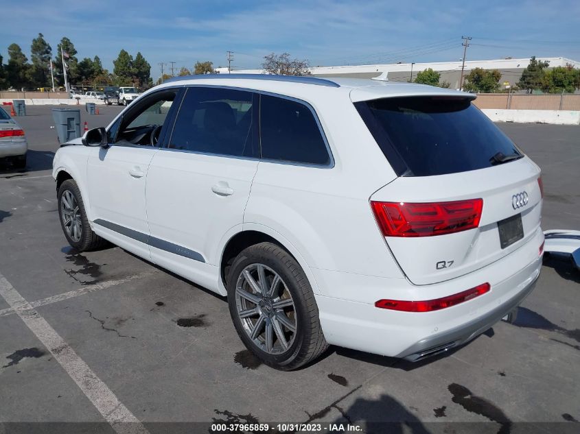 2018 Audi Q7 Premium VIN: WA1AHAF77JD022637 Lot: 37965859