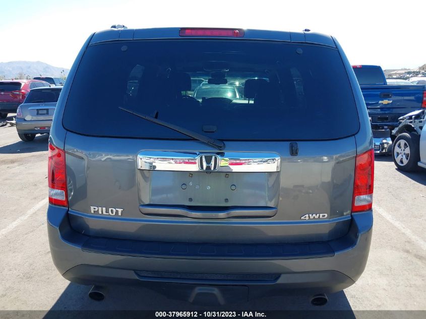 2012 Honda Pilot Ex-L VIN: 5FNYF4H7XCB086949 Lot: 37965912