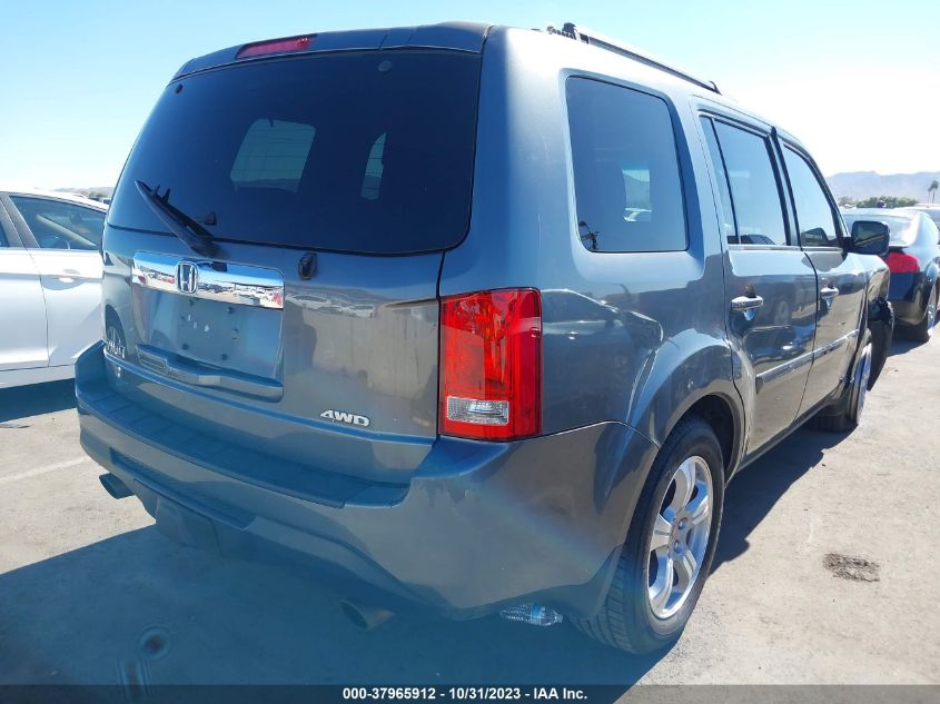 2012 Honda Pilot Ex-L VIN: 5FNYF4H7XCB086949 Lot: 37965912