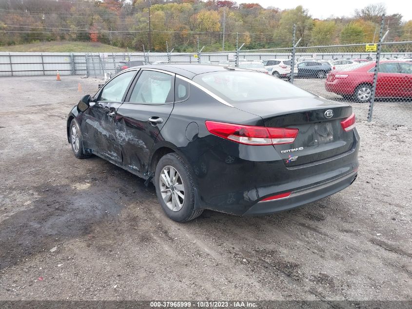 2016 Kia Optima Lx VIN: 5XXGT4L35GG032647 Lot: 37965999