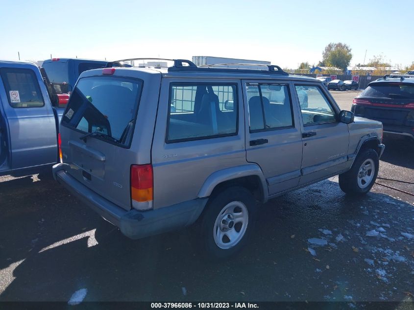 2001 Jeep Cherokee Sport VIN: 1J4FF48S61L606726 Lot: 37966086