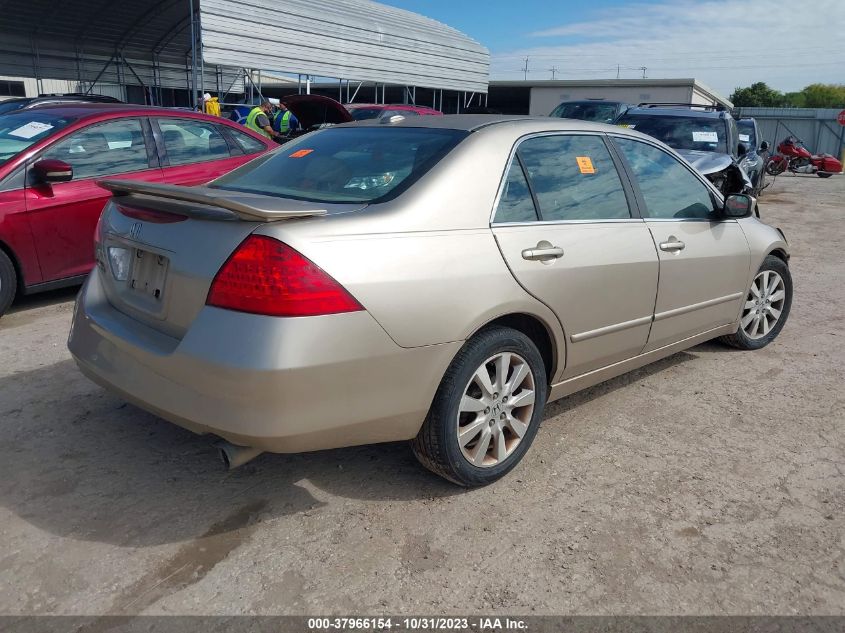 2007 Honda Accord 3.0 Ex VIN: 1HGCM66527A091088 Lot: 37966154