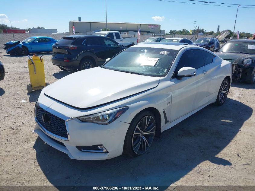 2020 Infiniti Q60 Luxe Awd VIN: JN1EV7EL1LM380534 Lot: 37966296