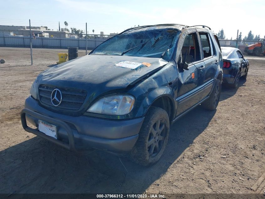 1998 Mercedes-Benz Ml 320 Classic VIN: 4JGAB54E6WA003422 Lot: 37966312