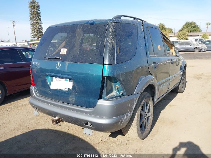 1998 Mercedes-Benz Ml 320 Classic VIN: 4JGAB54E6WA003422 Lot: 37966312