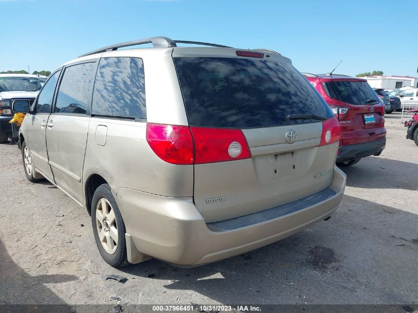 2008 Toyota Sienna Xle VIN: 5TDZK22C18S127854 Lot: 37966451