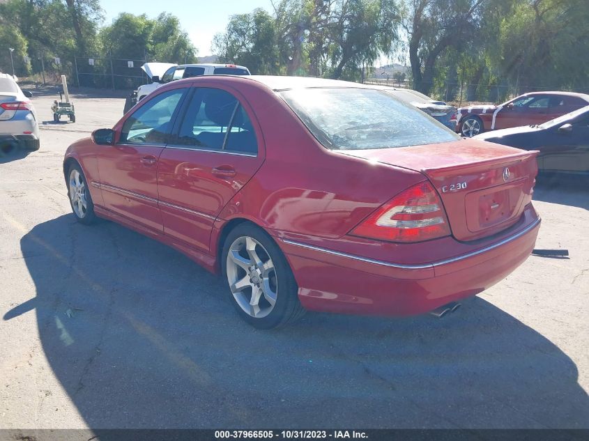 2007 Mercedes-Benz C-Class 2.5L Sport VIN: WDBRF52H07A953929 Lot: 37966505