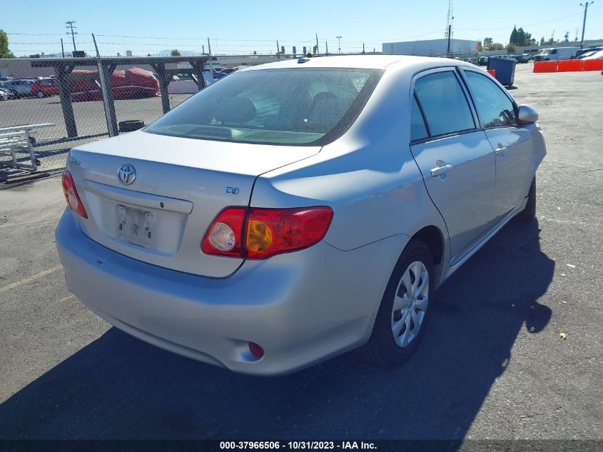 2009 Toyota Corolla Le VIN: 1NXBU40EX9Z132197 Lot: 37966506