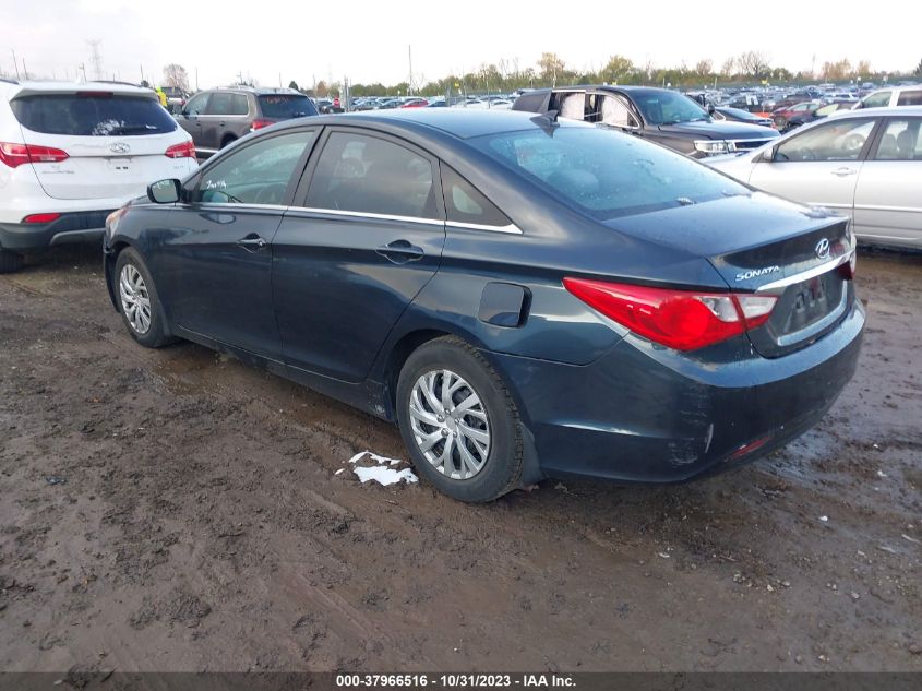 2013 Hyundai Sonata Gls VIN: 5NPEB4AC5DH554109 Lot: 37966516