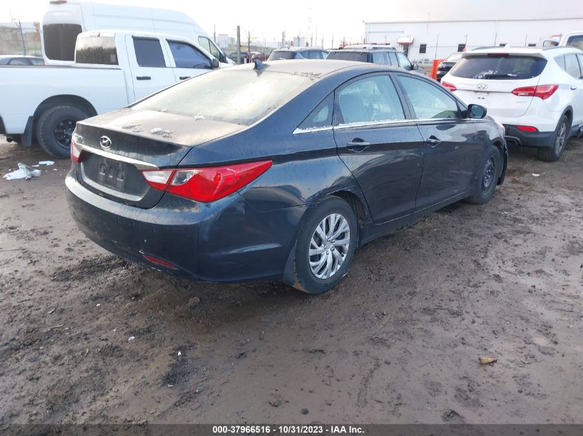 2013 Hyundai Sonata Gls VIN: 5NPEB4AC5DH554109 Lot: 37966516