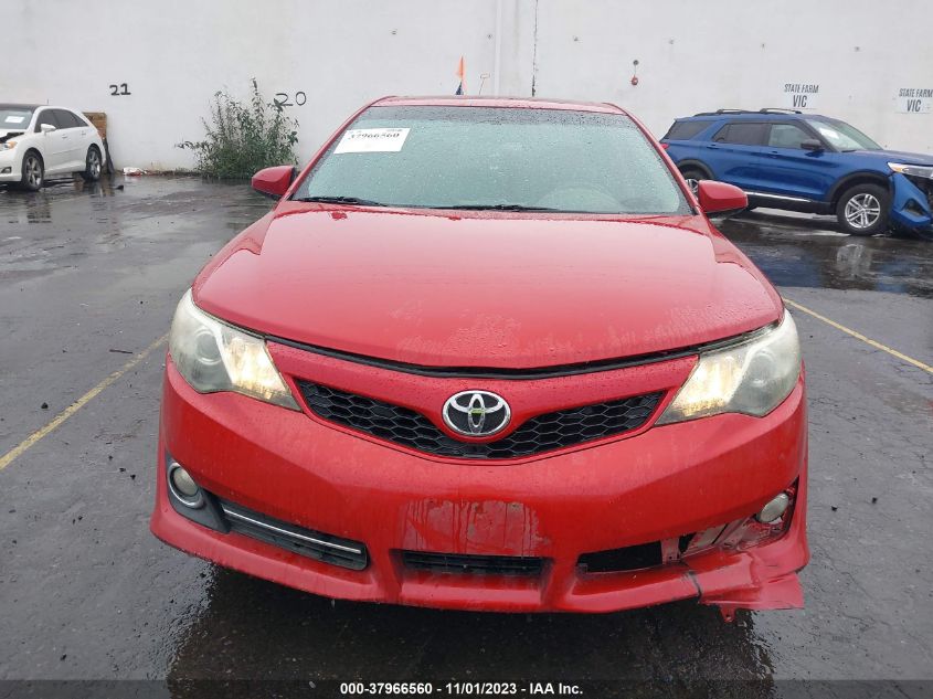 2012 Toyota Camry Se V6 VIN: 4T1BK1FK9CU510101 Lot: 37966560