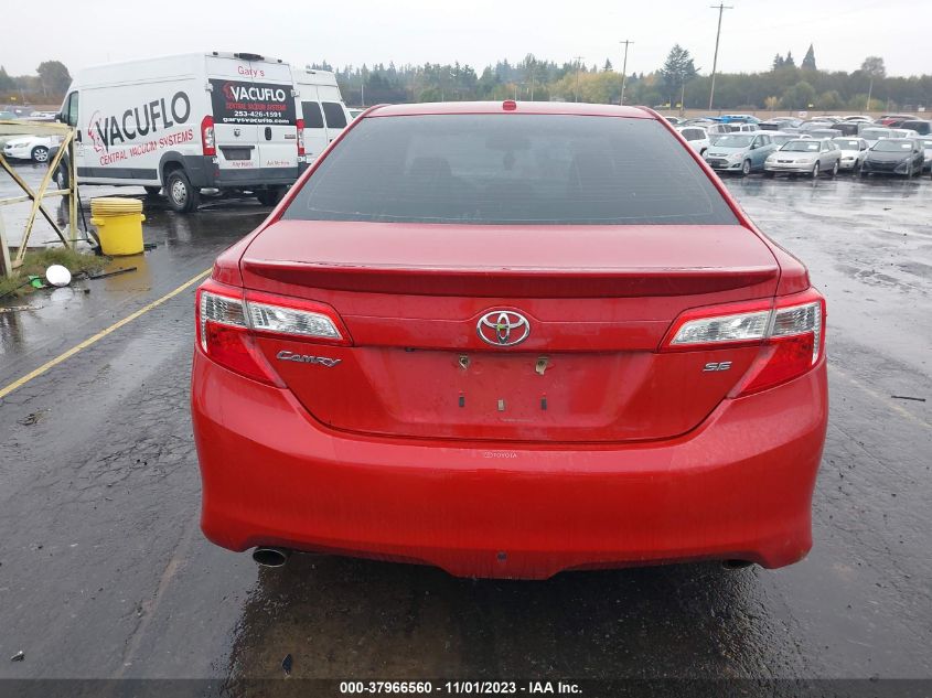 2012 Toyota Camry Se V6 VIN: 4T1BK1FK9CU510101 Lot: 37966560