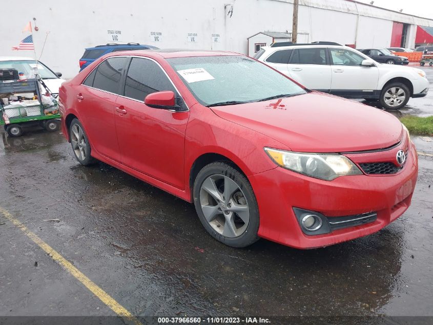 2012 Toyota Camry Se V6 VIN: 4T1BK1FK9CU510101 Lot: 37966560