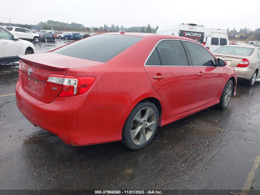 2012 Toyota Camry Se V6 VIN: 4T1BK1FK9CU510101 Lot: 37966560